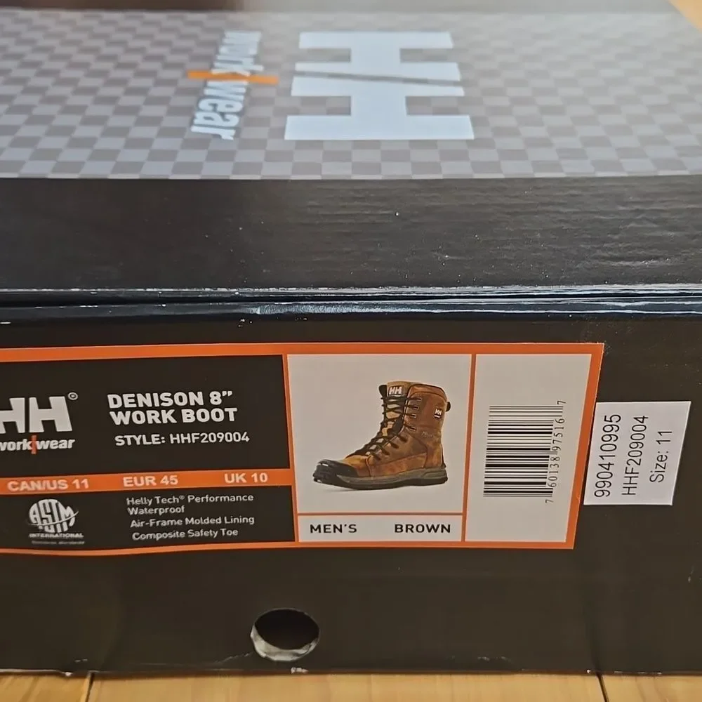 HELLY HANSEN WORK/WEAR BROWN DENISON 8